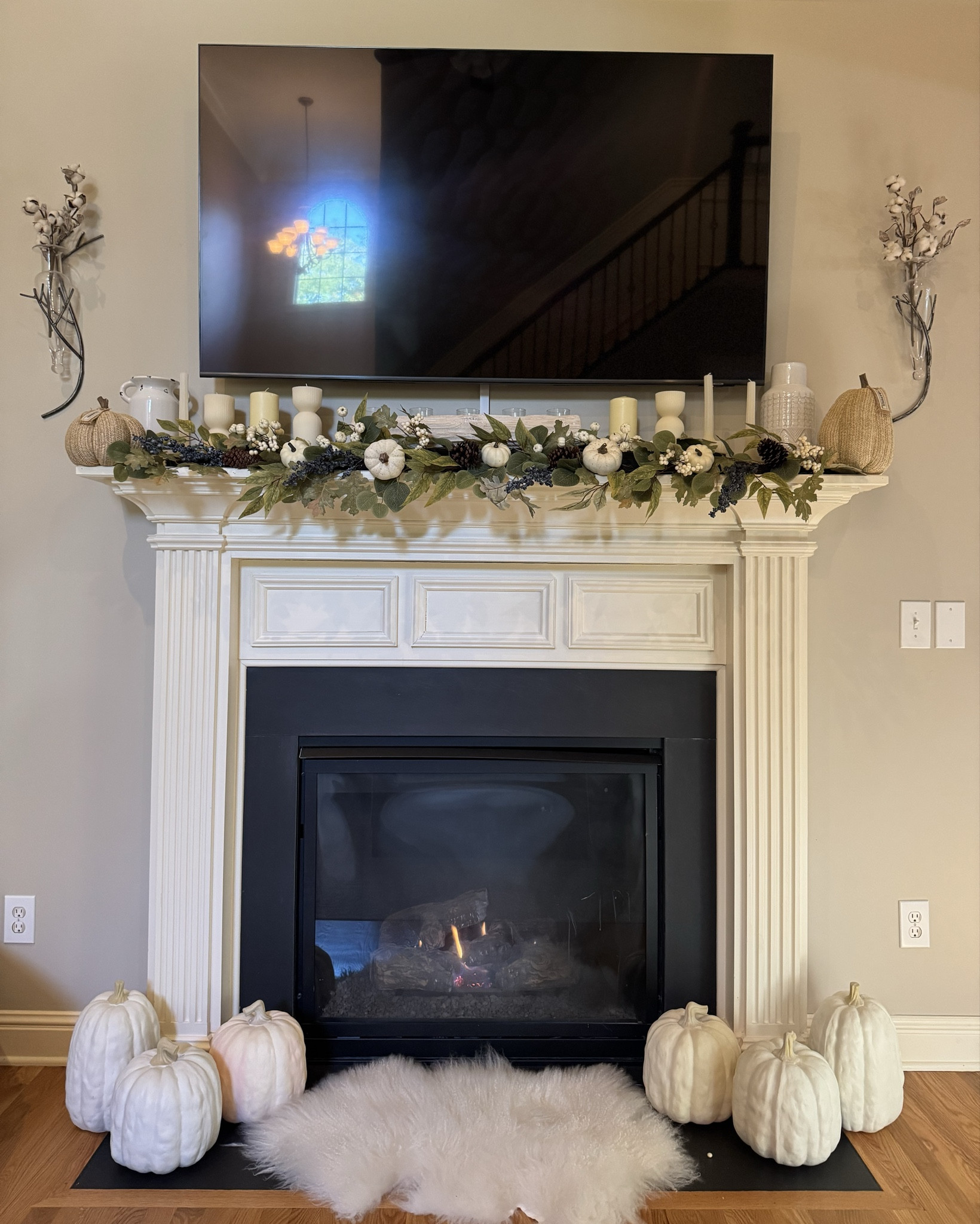my fall mantle is making me happy 🫶

I added more pumpkins, obvi, and a mix of cream candles (both in texture and size- like they definitely were not bought together but I’m kinda digging the mix matchedness) and also my ivory birch votive holder (which I bought years ago on Wayfair and I’m still obsessed with it- but I pulled it from the basement and then ended up in me re-arranging the basement coffee tables 🤗) 



I keep playing with the mantle decor and can never decide but the fall decorations are way better than my summer decorations which are basically non-existent. I’m def more a fall girlie for decorating… 🎃

#LTKHome #LTKSeasonal #LTKFamily