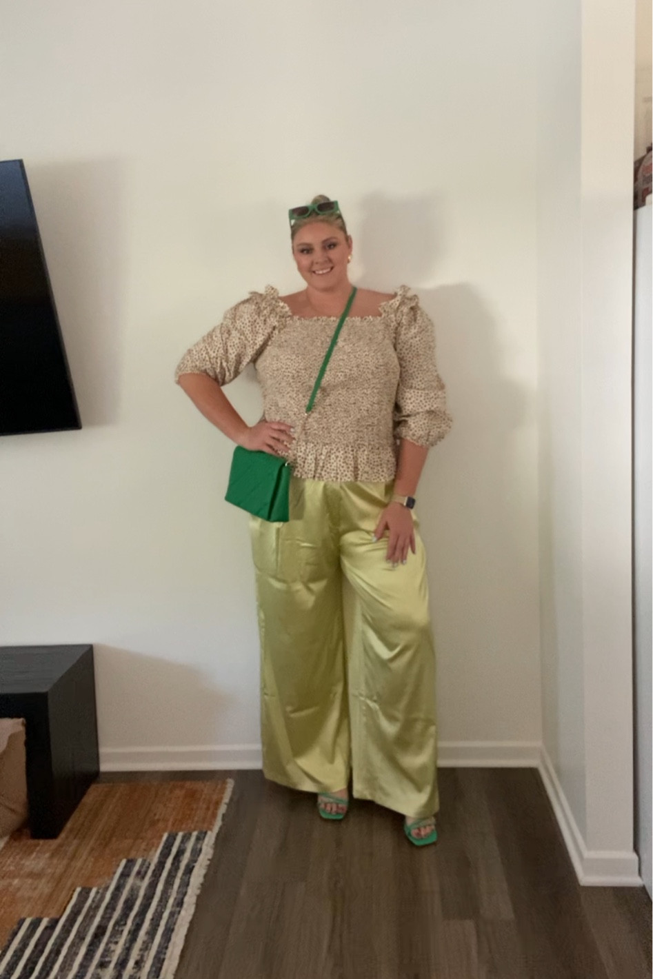 This crop blouse and satin wide leg combo might be one of my favorite fits this year!

#plussizefashion #curvyfashion #plussizestyle #curvyclothing #curvystyle #tall #curvyoutfit #plussizeoutfit #outfitinspo

#LTKcurves #LTKstyletip #LTKunder50