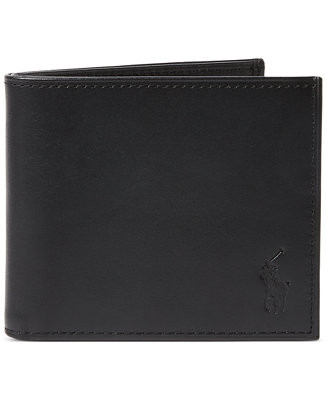 Polo Ralph Lauren Men's Burnished Leather Billfold - Macy's | Macy's