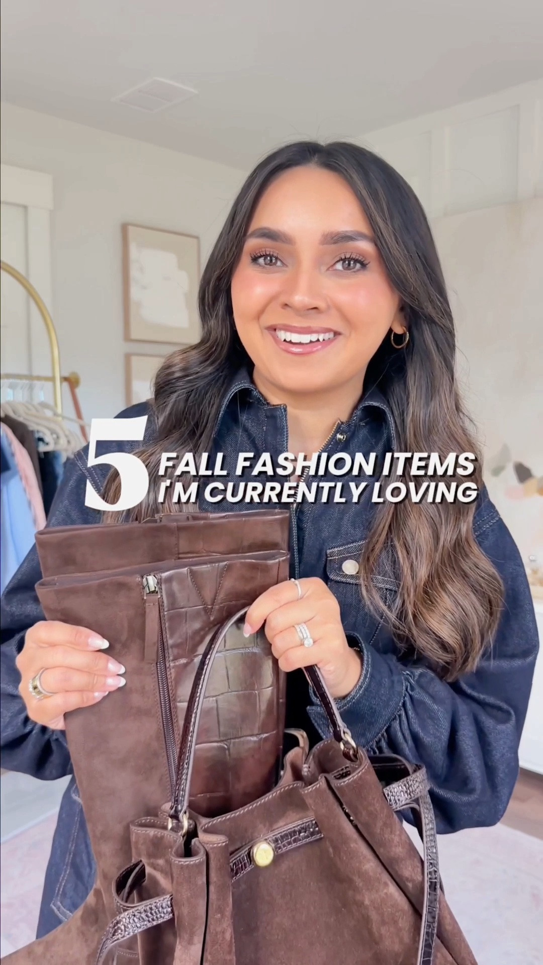 Five fall favorites!
Denim dress size xs TTS
Brown Cardigan size xs TTS 
Brown mesh flats size 5.5 TTS
Brown boots size 6 TTS

#LTKPetite #LTKootd #LTKSaleAlert