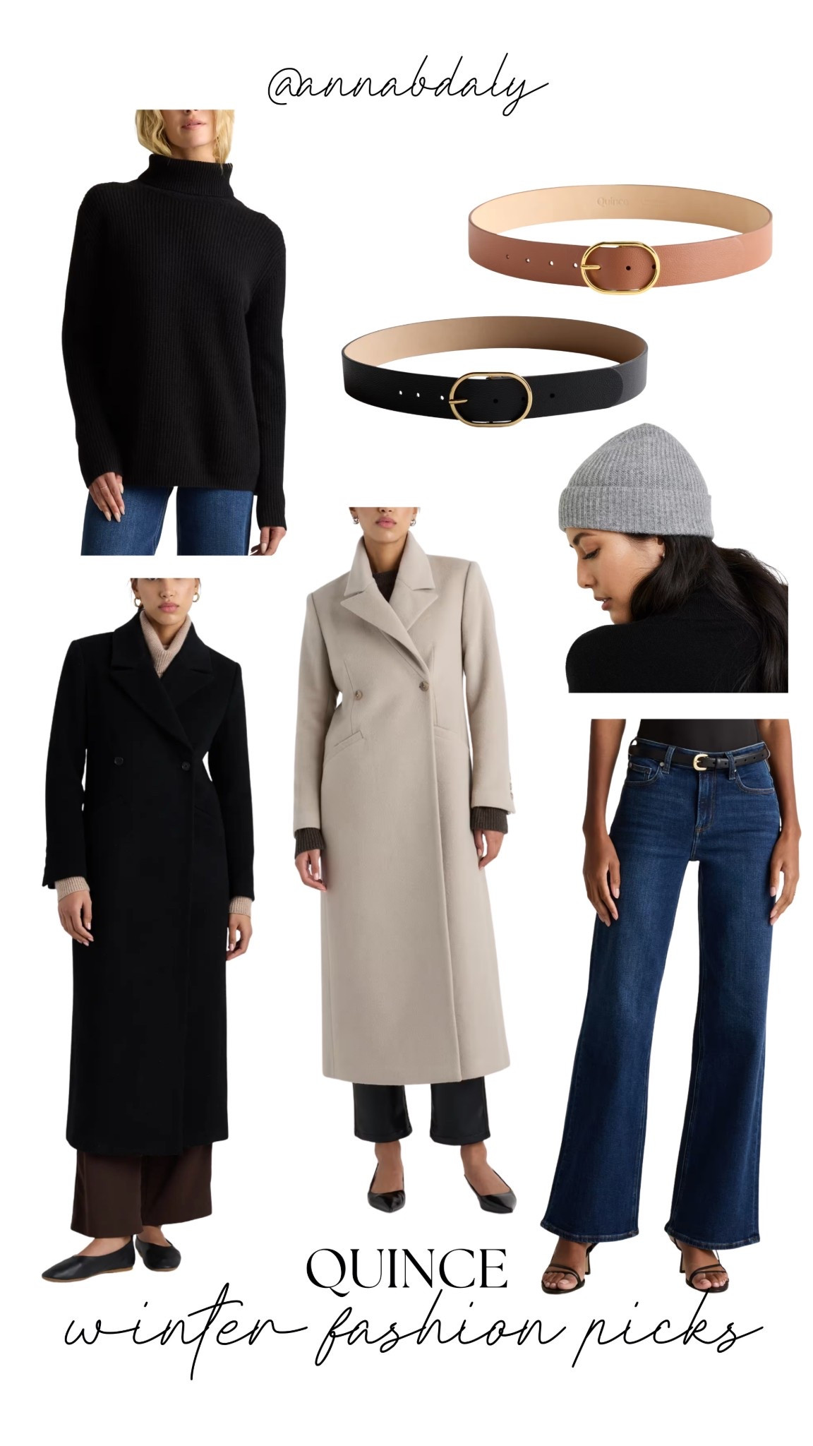 Quince winter haul 🤍 Everything is such good quality and so easy to mix and match. These are the kind of basics I actually reach for daily during winter — comfy, classic, and effortless. All linked on LTK. @onequince #quincepartner

#LTKmomlife #LTKootd #LTKSeasonal