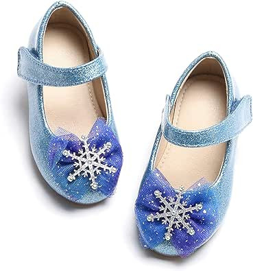 THEE BRON Toddler Girls Dress Shoes Ballet Mary Jane Flats Princess Costume Shoes | Amazon (US)