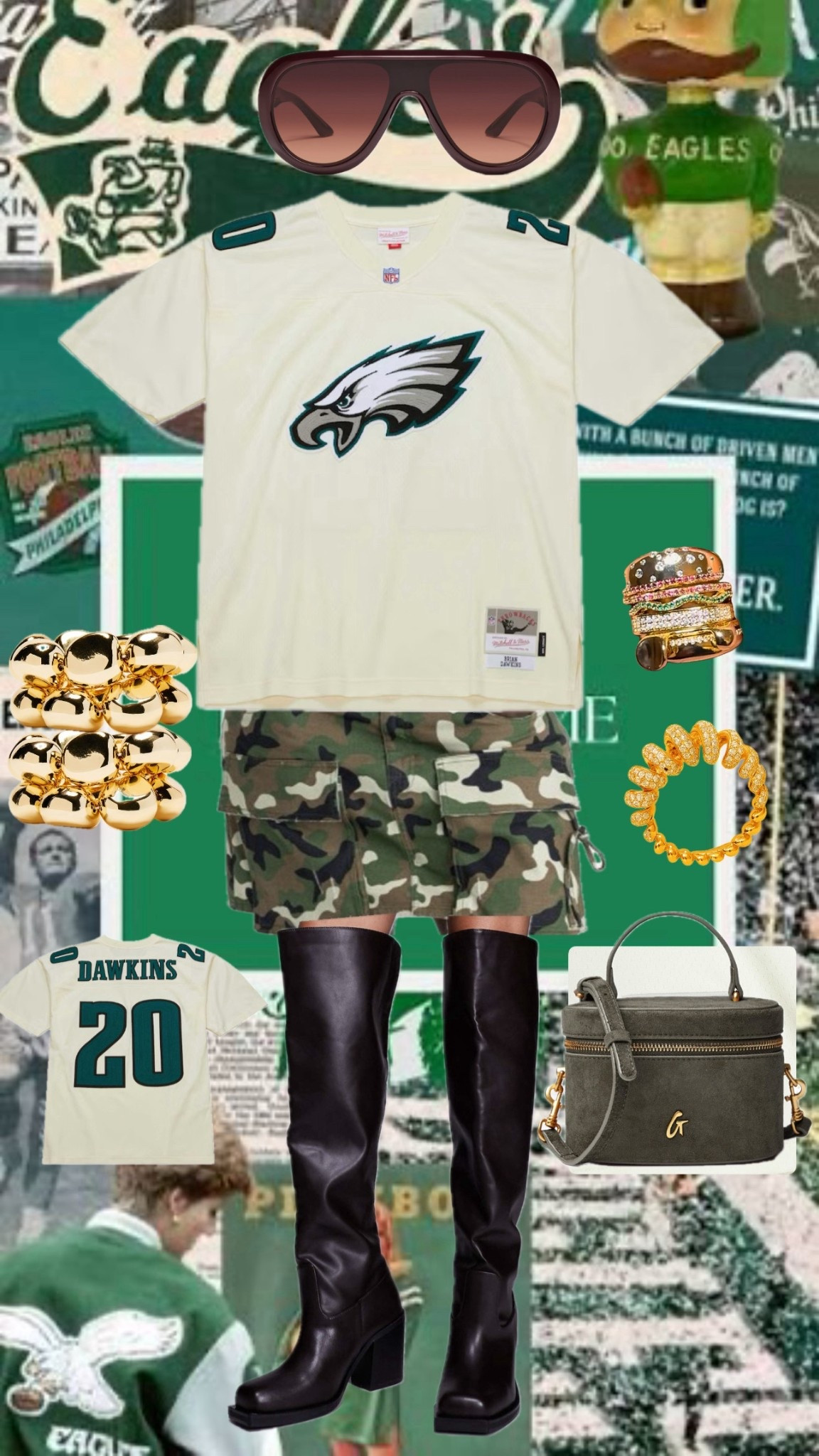 Rep your favorite team in style 🦅

#LTKStyleTip #LTKPlusSize #LTKSeasonal