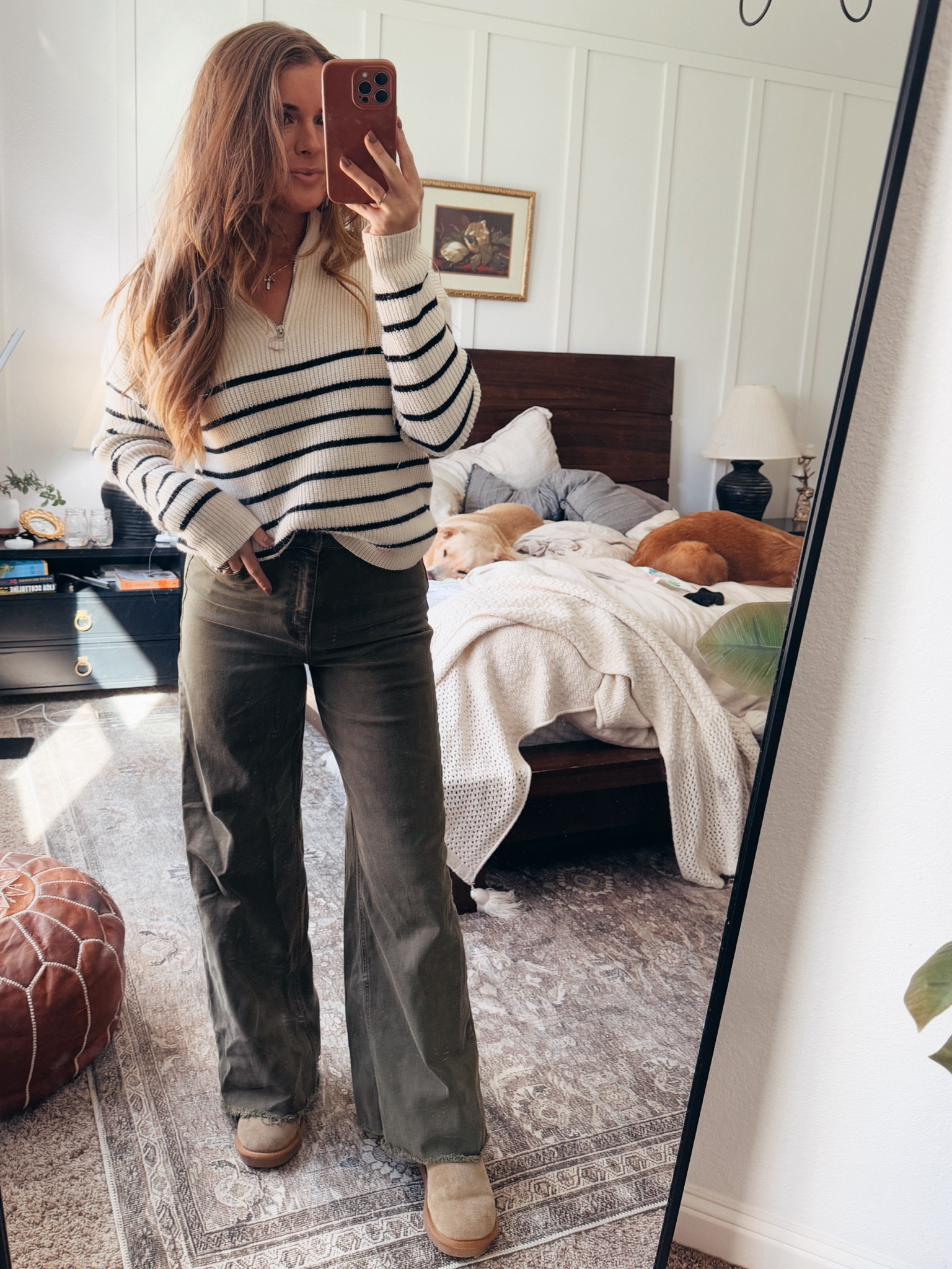 Fall/ winter staple = striped sweater 

#LTKCyberWeek #LTKHoliday