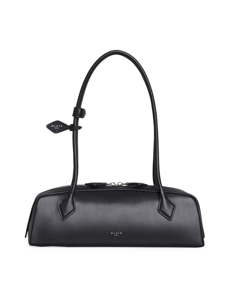 BEST SELLERAlaïaLe Teckel Leather Shoulder Bag | Saks Fifth Avenue