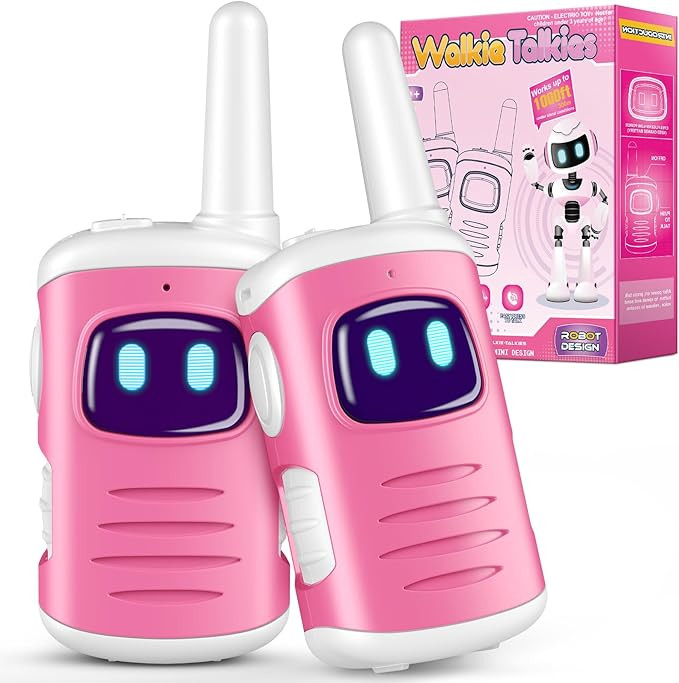 Kids Walkie Talkies Gifts for Girls: Toys Walkie Talkies for Kids 2 Pack Xmas Birthday Gifts for ... | Amazon (US)