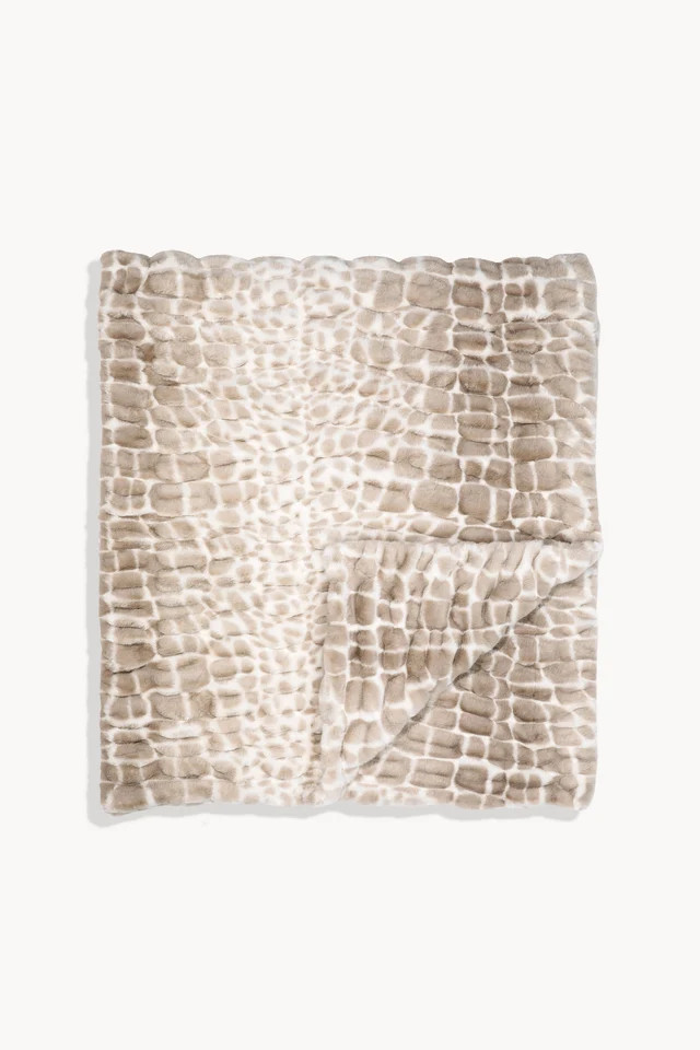 Stone Croc | Lola Blankets