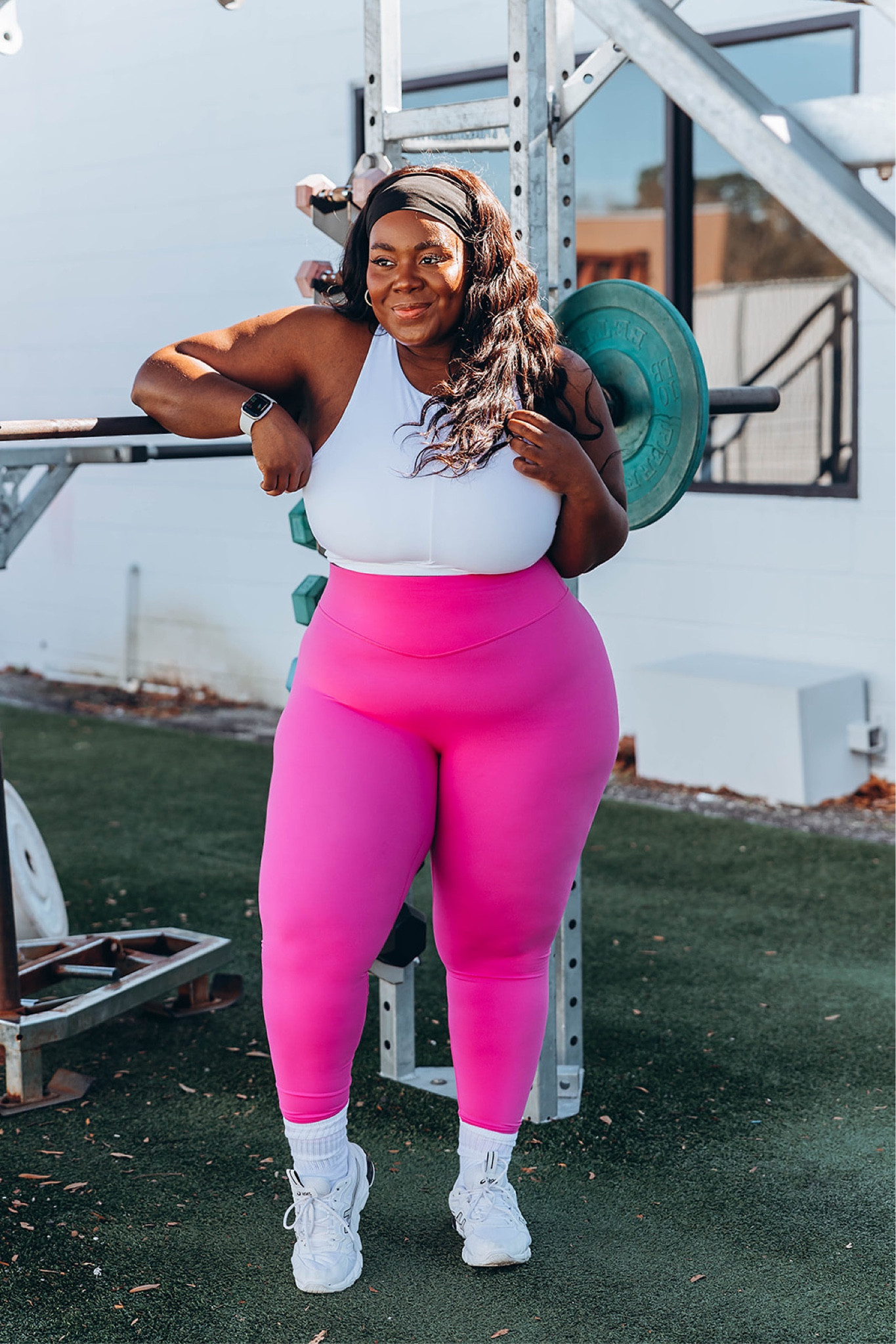 Plus Size Fitness | Workout Outfit | Leggings for Working Out 

#LTKfit #LTKFind #LTKcurves
