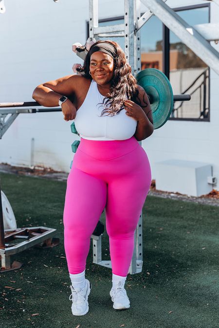 Plus Size Fitness | Workout Outfit | Leggings for Working Out 

#LTKfit #LTKFind #LTKcurves