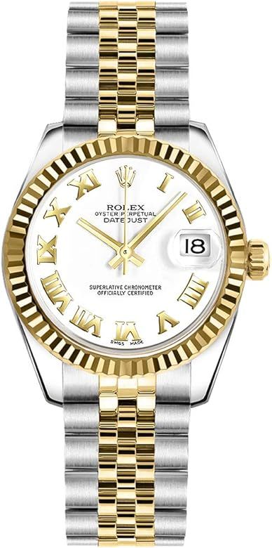 Rolex Lady-Datejust 26 179173 White Dial on Jubilee Bracelet Women's Watch | Amazon (US)