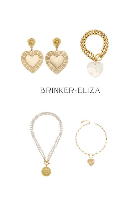 My new Brinker and Eliza jewelry for the summer! I’ve been so into hearts recently! 