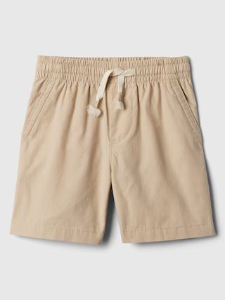 babyGap Poplin Pull-On Shorts | Gap Factory