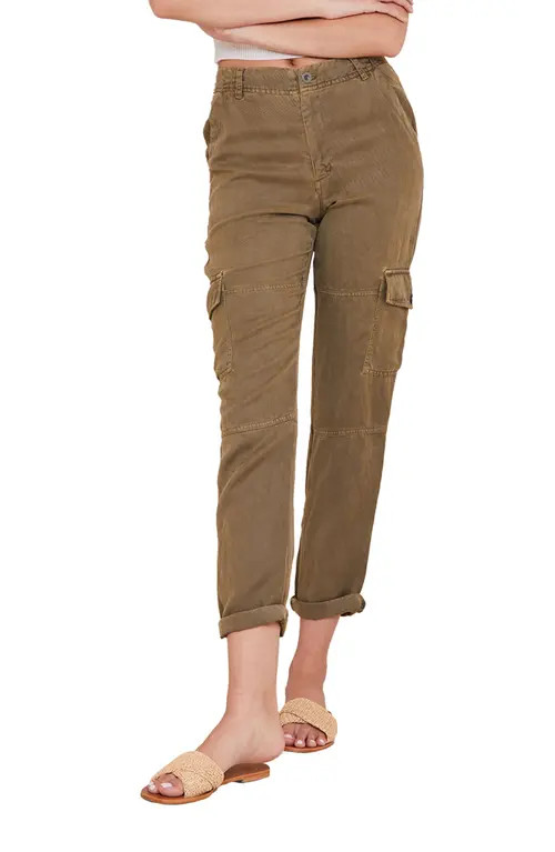 Bella Dahl Sienna Cargo Pants in Fresh Olive at Nordstrom, Size 25 | Nordstrom