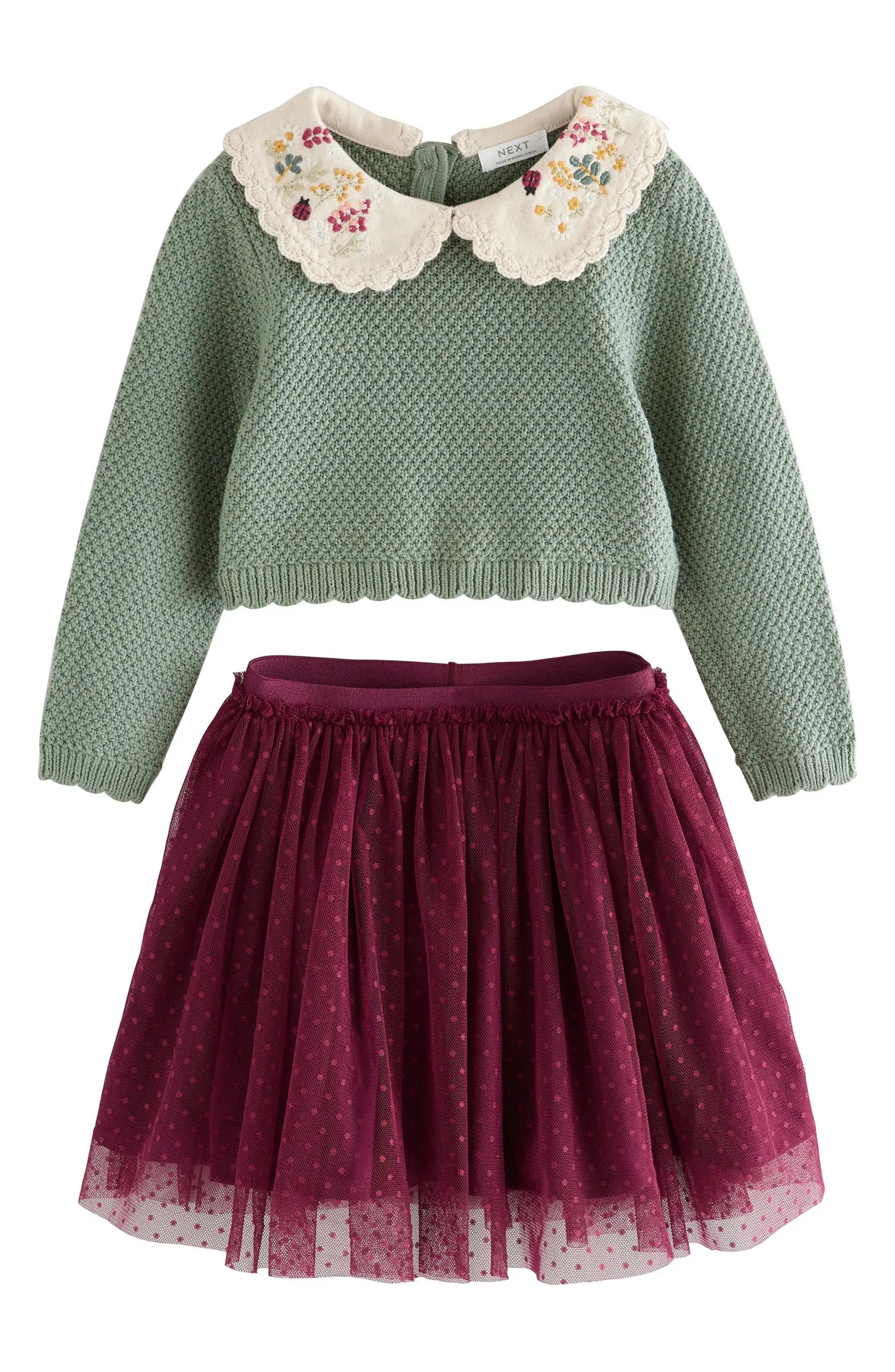 Kids' Stripe Sweater & Tutu Skirt Set | Nordstrom