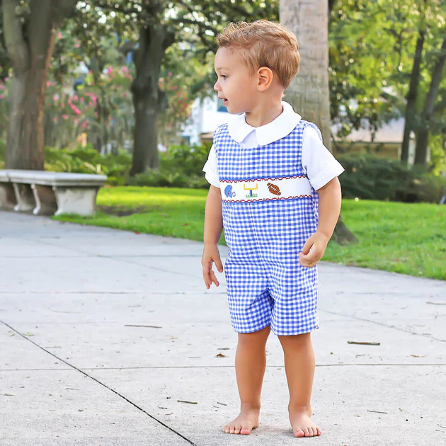 We Got Spirit Smocked Jon Jon | Classic Whimsy