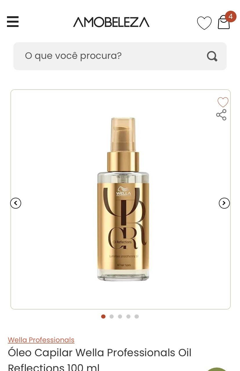 Óleo Wella com 53% off 😱❤️ cupom R$ 50 off em compras acima de R$ 399: APP50

#LTKbeleza #LTKpromo #LTKbrasil