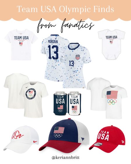 Team USA Olympic Games Apparel & Accessories for Baby, Toddler, Kids, Men, Women and Home

Olympics / team USA / Olympics party / team USA gear / team USA apparel / Paris Olympics / 2024 summer Olympics / Paralympics / Paralympic team USA /Olympic team / fanatics / America / USA soccer  / USA athletics / athletes / sports / activewear / Olympic rings / go for gold / trading pins / USA tee / USA hat / fan gear / sports fan / gifts for sports fans

#LTKSeasonal #LTKActive #LTKKids
