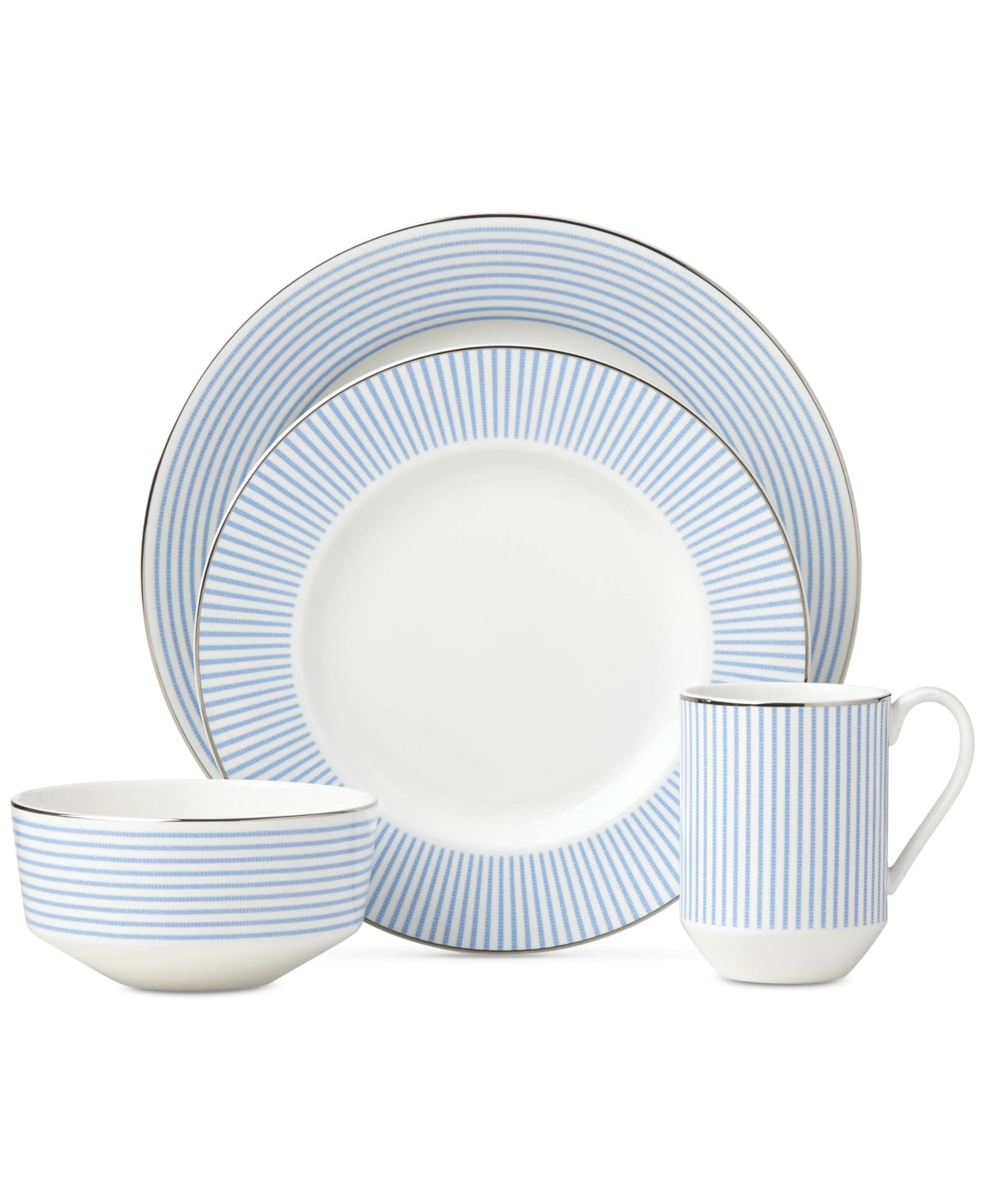 kate spade new york Laurel Street Collection 4-Piece Place Setting - Multi | Macy's