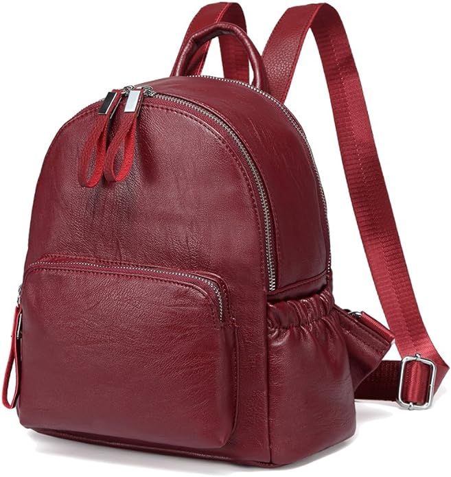 VASCHY Mini Backpack Purse, Faux Leather Small Backpack for Women | Amazon (CA)