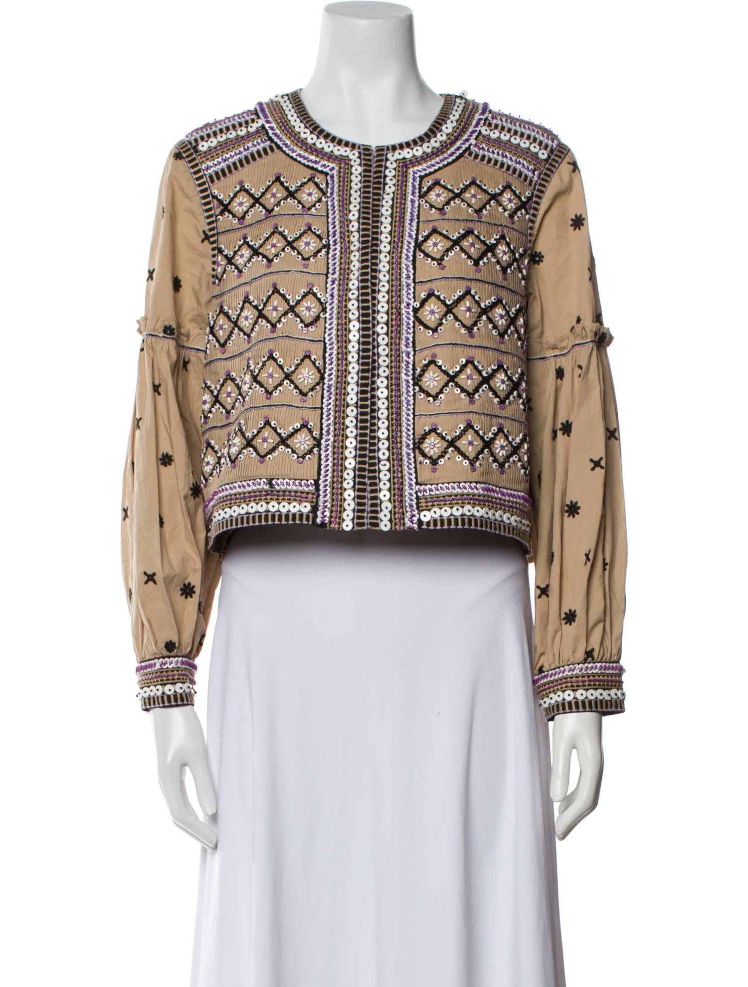 Printed Evening Jacket | The RealReal