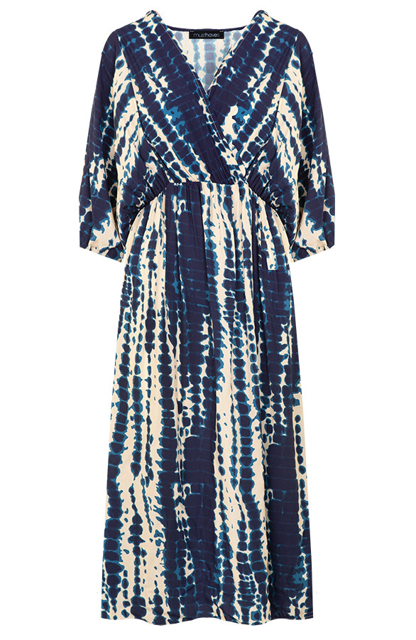 Midi Jurk Met Print Marine | Themusthaves.nl | The Musthaves (NL)