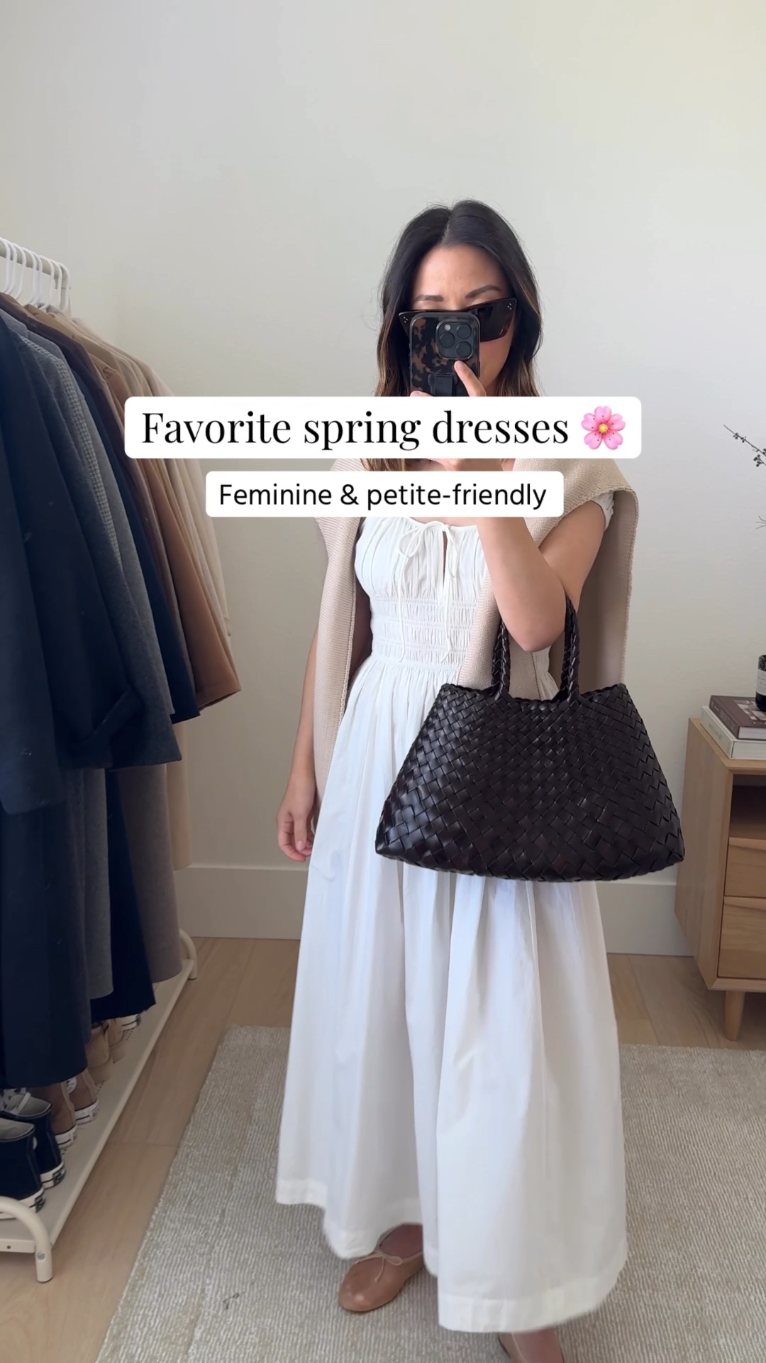 Feminine lightweight petite-friendly dress. Spring outfits 

Doen Quinn dress xs
Frank & Eileen sweater xs
Loeffler Randall flats 5
Dragon Diffusion santa croc small
Celine sunglasses
Dorsey James necklace 15"
J.Crew earrings

Dresses, petite style, spring outfits, spring style, white dress, spring dresses, Easter dress women 


#LTKootd #LTKSeasonal #LTKPetite