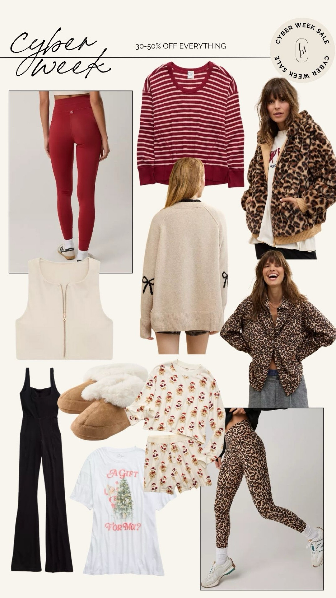 30-50% off for cyber week! 

#LTKSaleAlert #LTKCyberWeek #LTKStyleTip