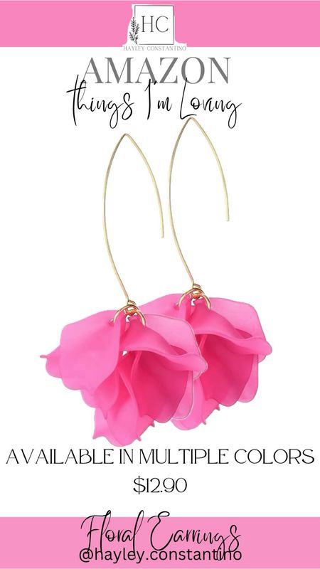 Things I’m Loving at Amazon

Floral drop earrings for $12.90

#LTKstyletip #LTKover40 #LTKtravel