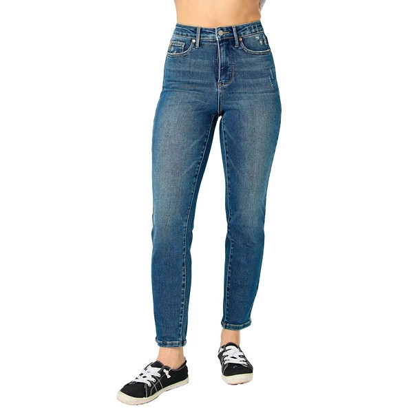 Women's Judy Blue Control Slim Fit Skinny Jeans 29 Dark Wash | Scheels