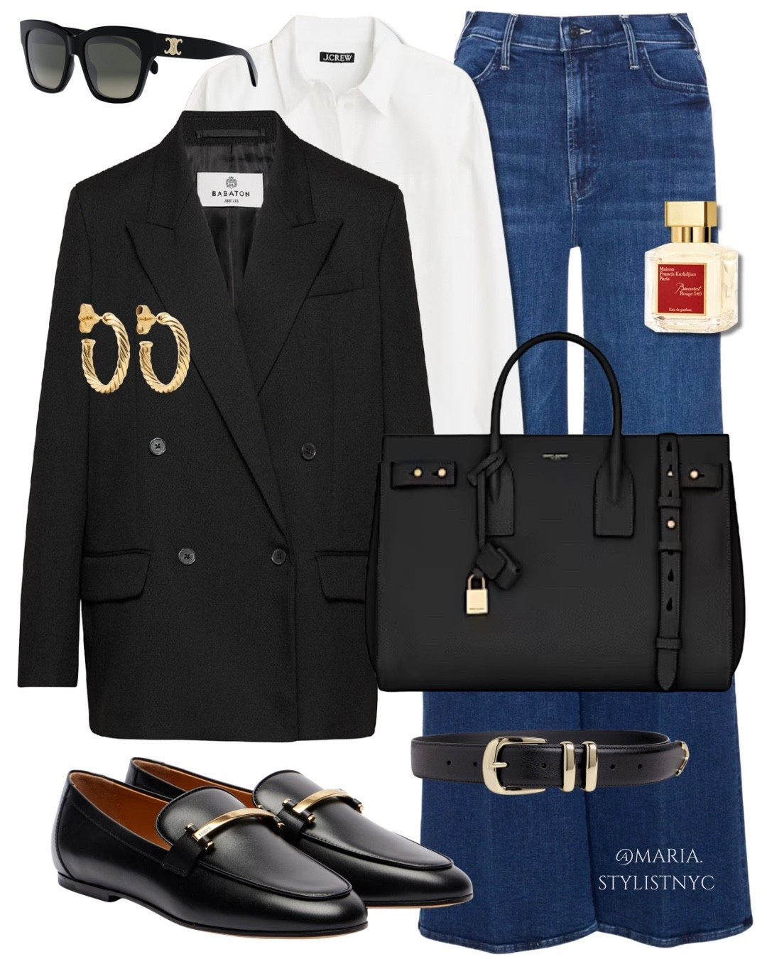 Black blazer casual work outfit with jeans 💙✨ 

#LTKWorkwear #LTKSaleAlert #LTKootd