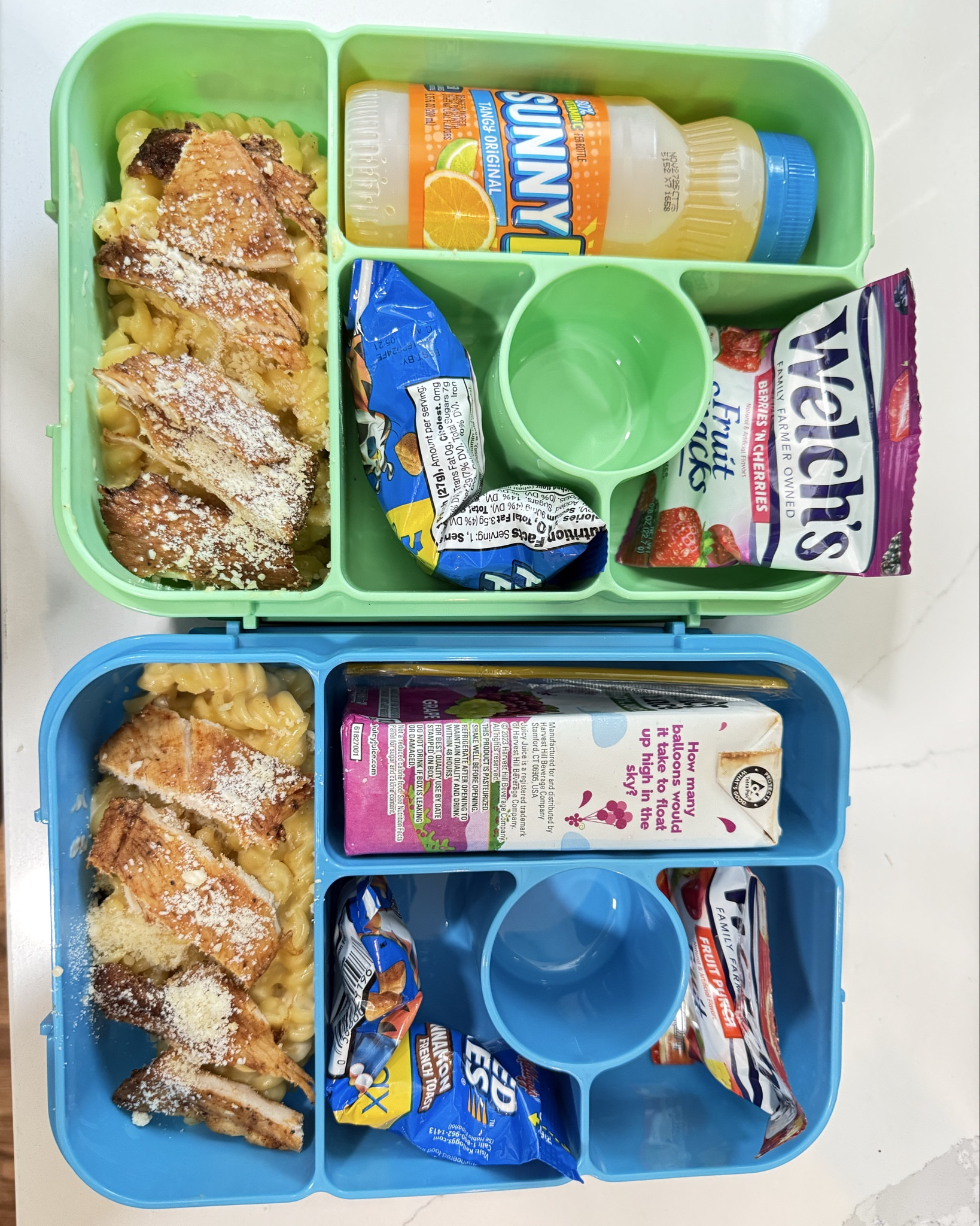 My toddler’s lunch box for Summer Camp.