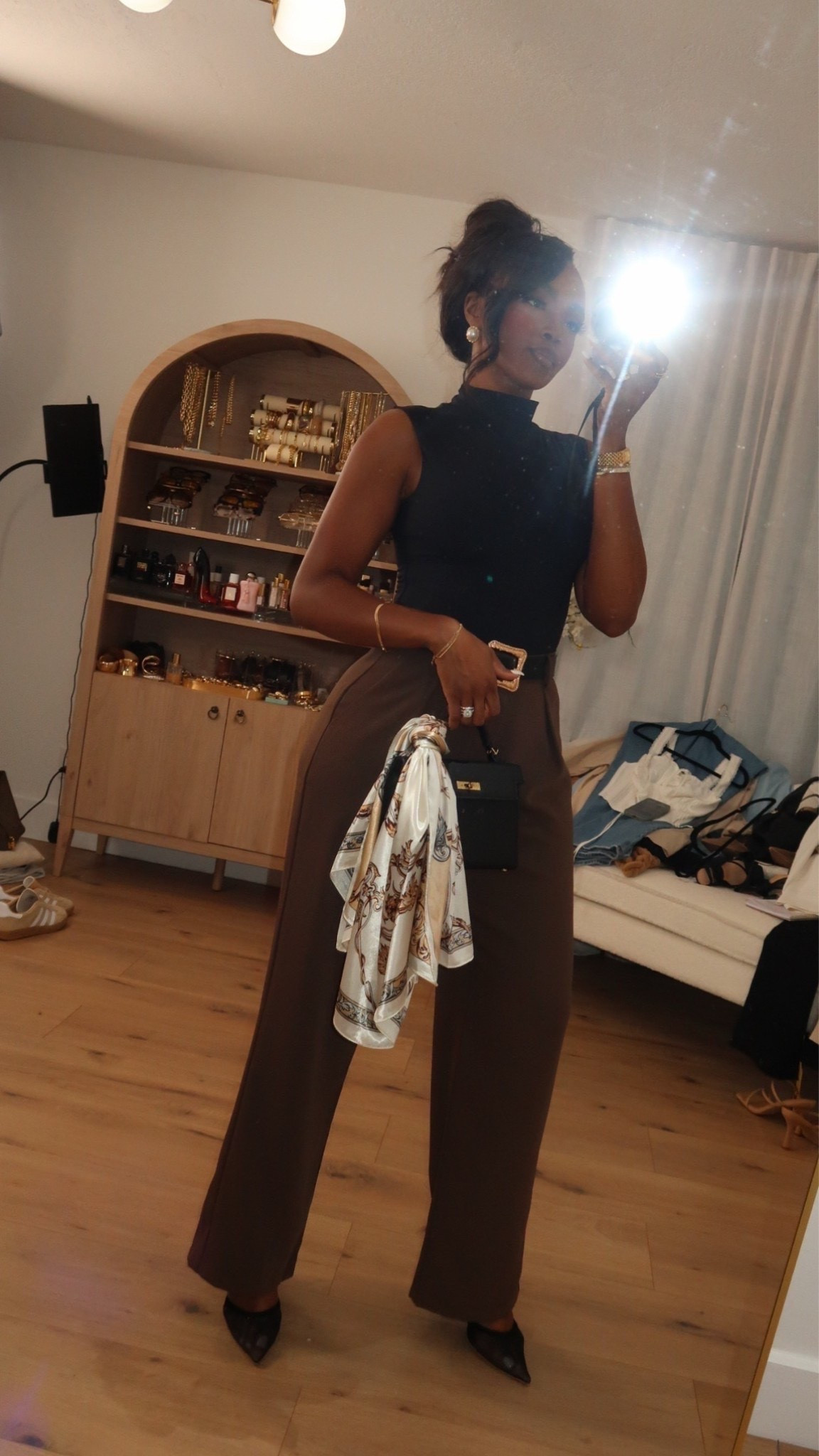 Scroll to shop! ✨ Everything from this look is linked below. 👇🏽    Wearing: Size Small | 5’4” | 140 lbs  📲   Download the FREE LTK app & follow me (@kirasfashionfinds) to shop all my daily finds.  #LTKootd #LTKPetite #LTKU

#LTKgrwm #LTKWorkwear #LTKPetite