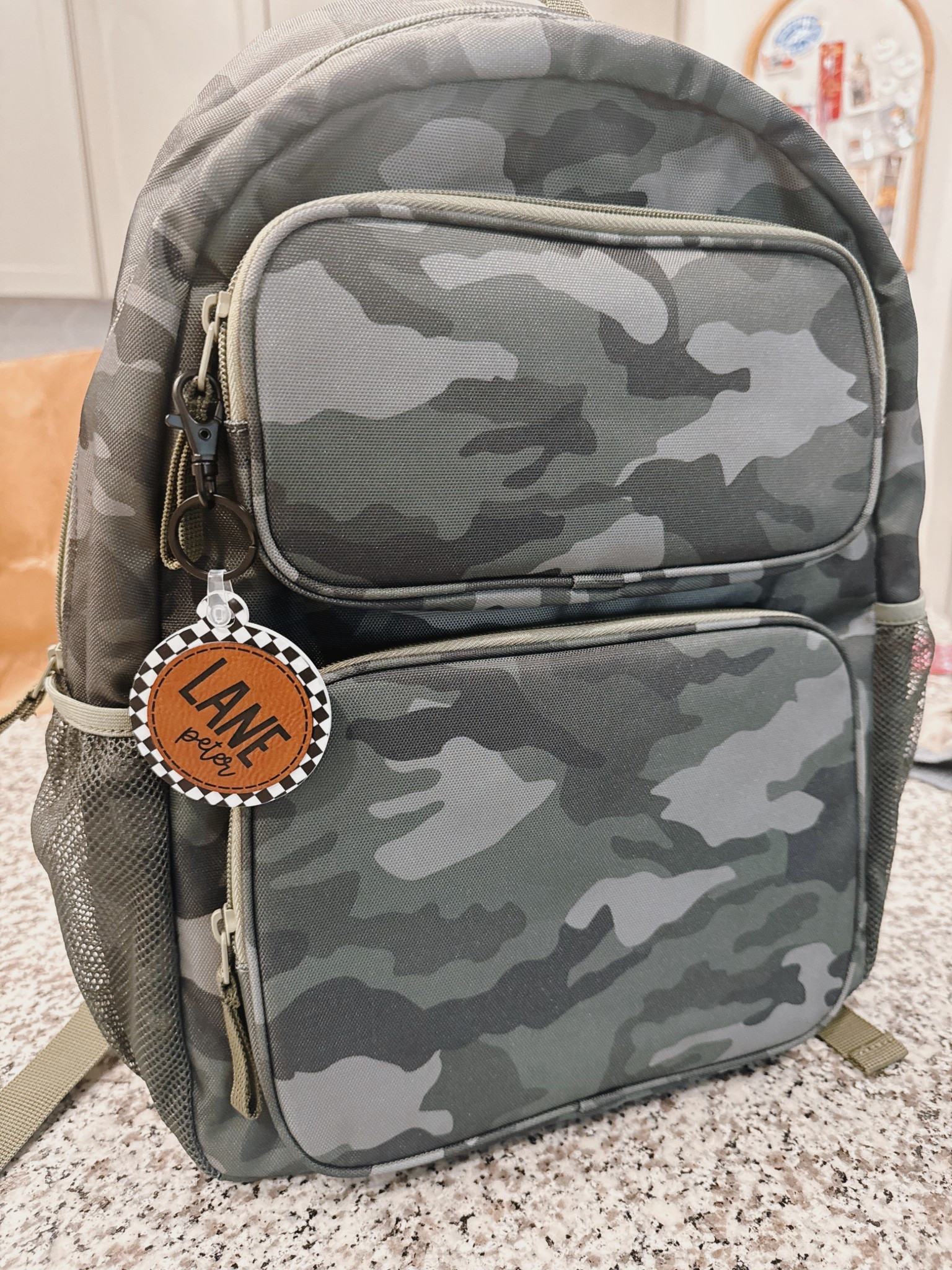 Toddler boy backpack! Not too big and fits a folder! Love the keychain to add a cute little touch!

#LTKFamily #LTKKids #LTKBaby