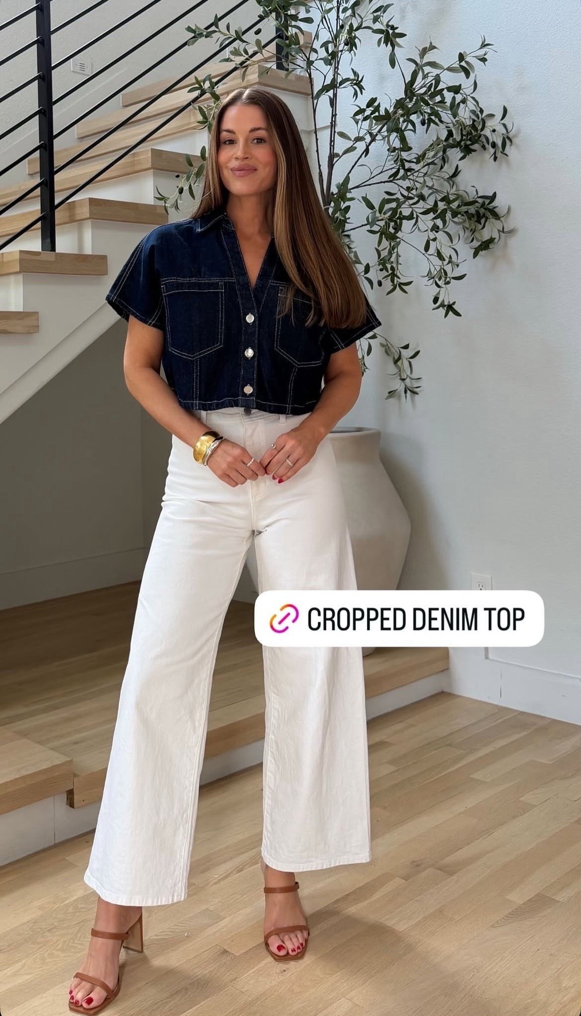 This cropped denim top is perfection and such a good price! I love the boxy fit. Looks great with a pair of white cropped jeans as well!

@Zara 

#LTKdayinmylife #LTKootd #LTKgrwm