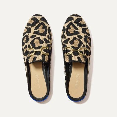 The Double Bit Loafer Mule - Desert Cat | Rothy's