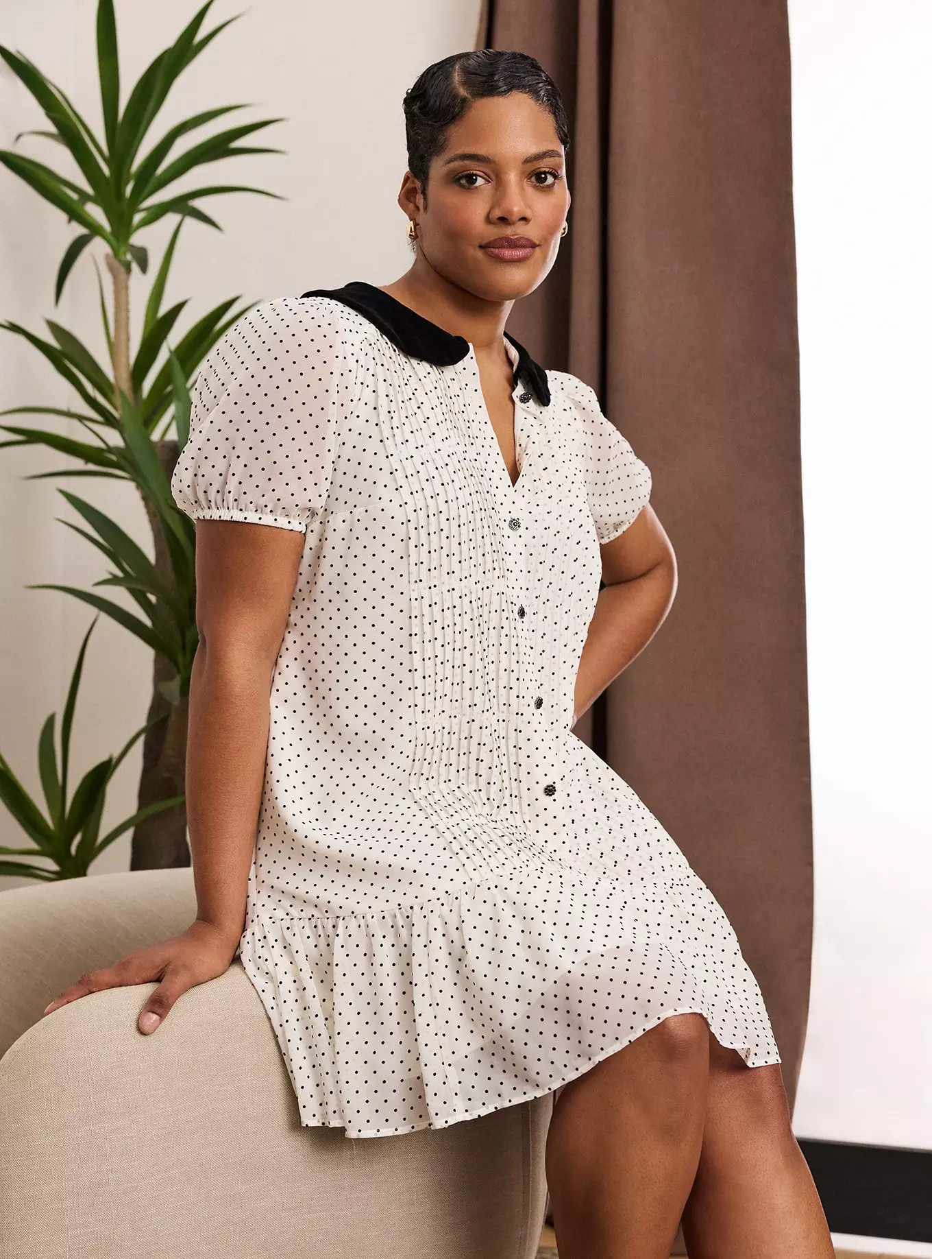 Belle Isle Velvet Collar Dress | Torrid (US & Canada)