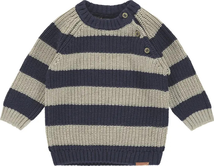Stripe Cotton Sweater | Nordstrom