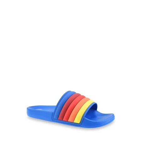 Wonder Nation Boys Retro Beach Slides | Walmart (US)