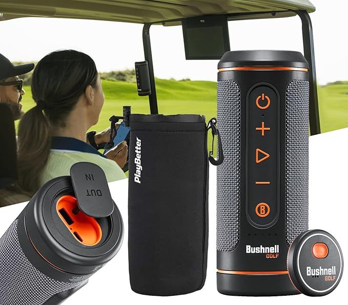 Bushnell Wingman 2 Golf GPS Speaker Bundle - Premium Audible GPS Distances, Worldwide Courses, BI... | Amazon (US)