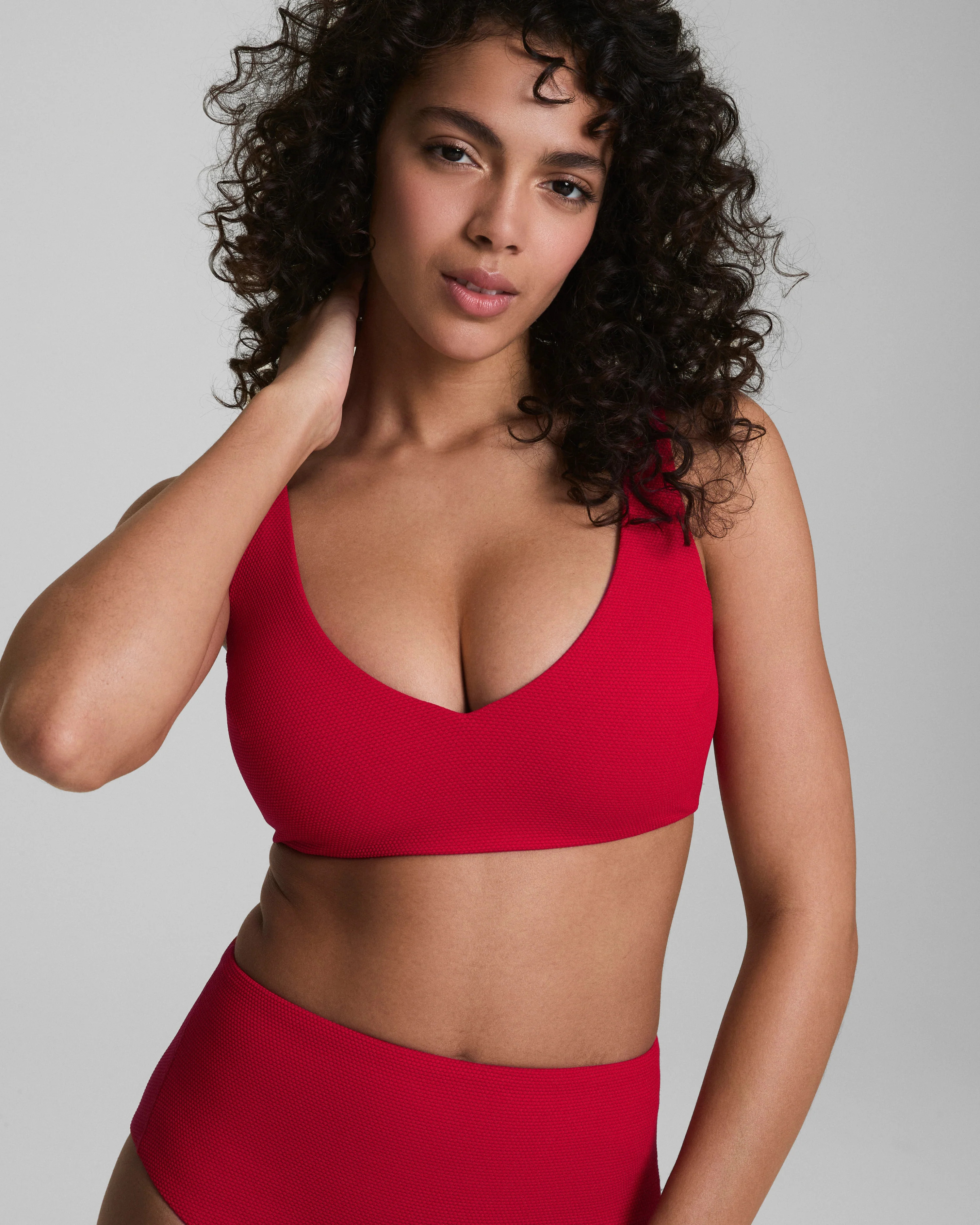 Plunge Bikini Top – Sculpted, Supportive Fit | SPANX | Spanx