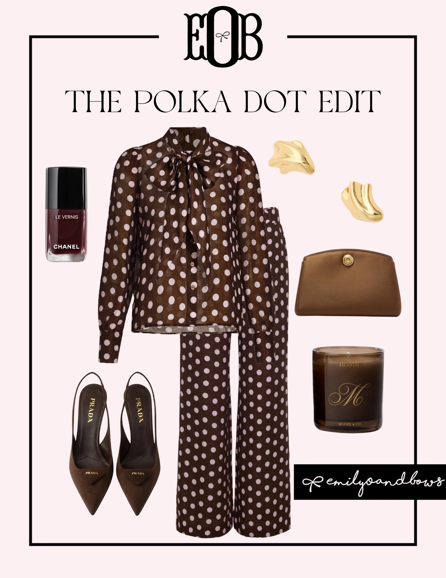 The polka dot edit! 🤎