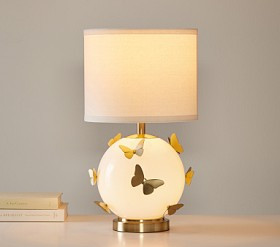 Butterfly 3-Way Table Lamp (12") | Pottery Barn Kids