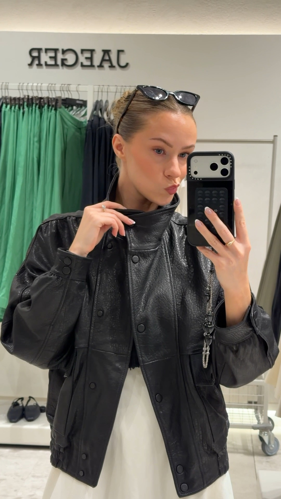 Leather funnel neck bomber jacket, autumn outfits, autumn capsule wardrobe

#LTKFashionMonth #LTKuk #LTKstyletip
