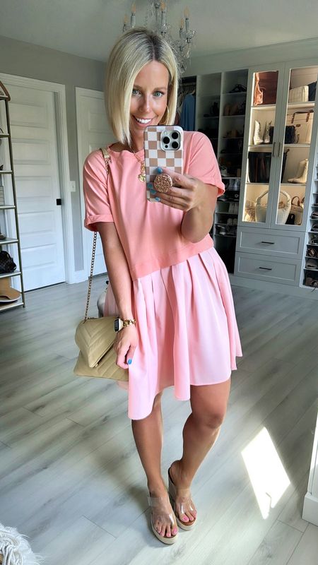 The cutest summer dress ever!!!!! I’ve already ordered another color!!!
Wearing my true size small (roomy)
Wedges sized up 1/2 size 

#LTKFindsUnder100 #LTKSeasonal #LTKFindsUnder50