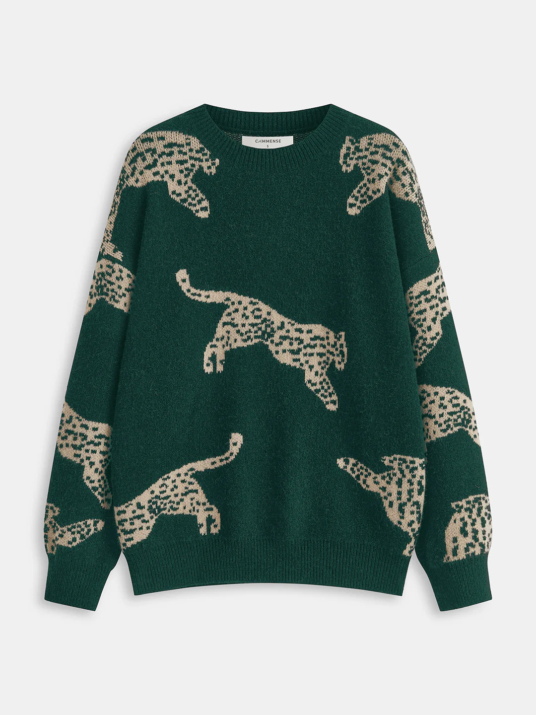 Leopard Print Sweater | Commense