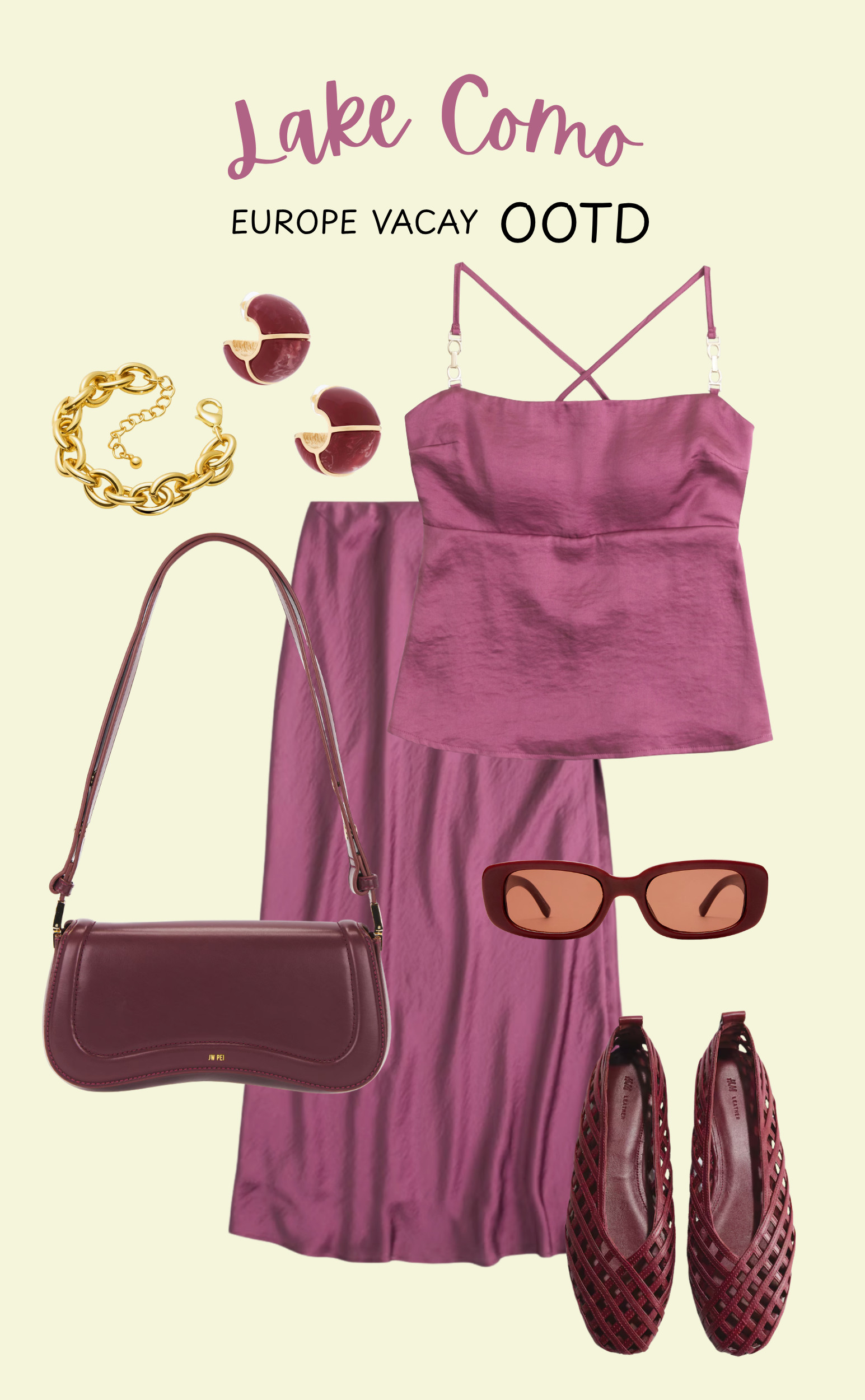 Lake Como outfit idea 🇮🇹✨

Lake Como outfit, Italy outfit idea, Europe vacation outfit, Europe vacay ootd, Italian summer outfit, classy vacation outfit, dinner outfit idea, chic travel outfit, satin matching set, summer evening outfit, luxury vacation style, feminine vacation look  

 #LTKgrwm #LTKootd #LTKTravel