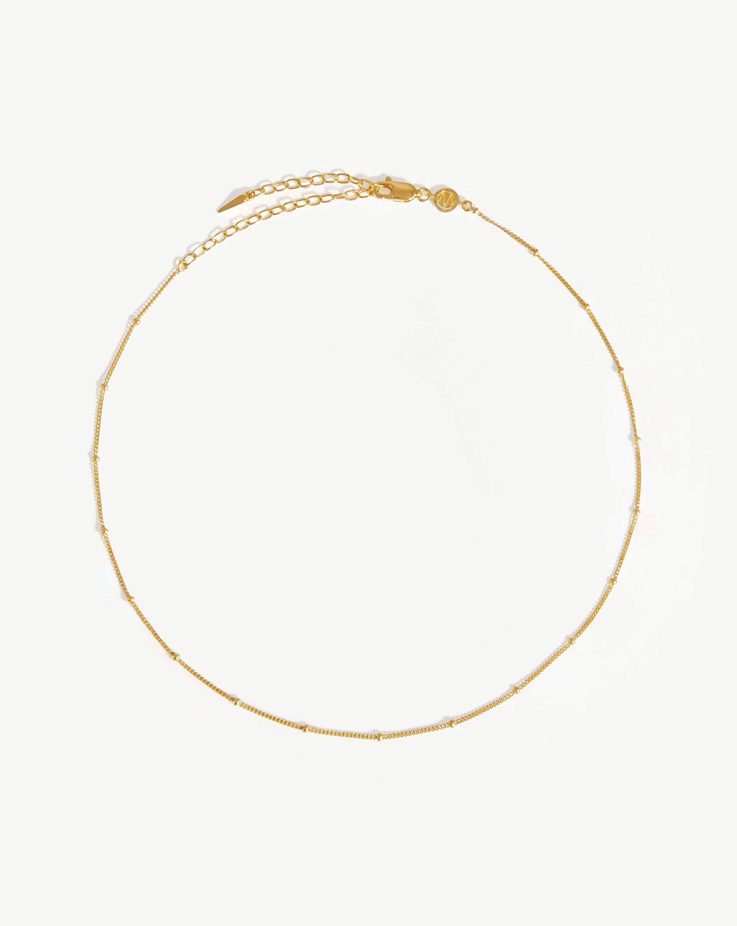 Bobble Chain Choker | 18ct Gold Plated Vermeil | Missoma