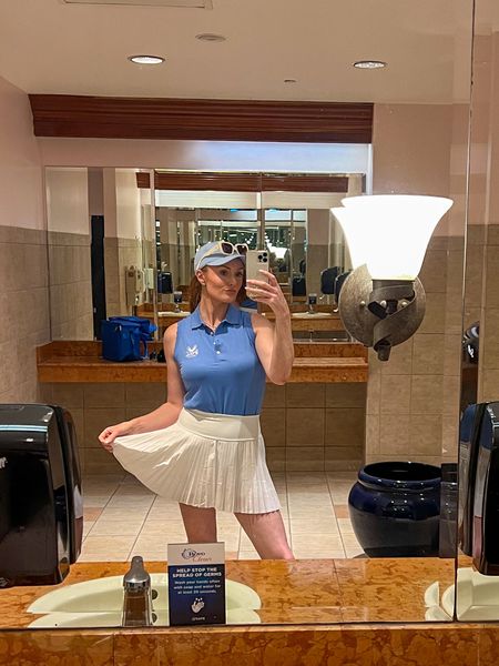 Amazon tennis/golf skirt fits true to size, wearing medium. 

Golf - athleisure - summer style - affordable style - under $50 - fitness - exercise 

#LTKFindsUnder50 #LTKSeasonal #LTKFitness