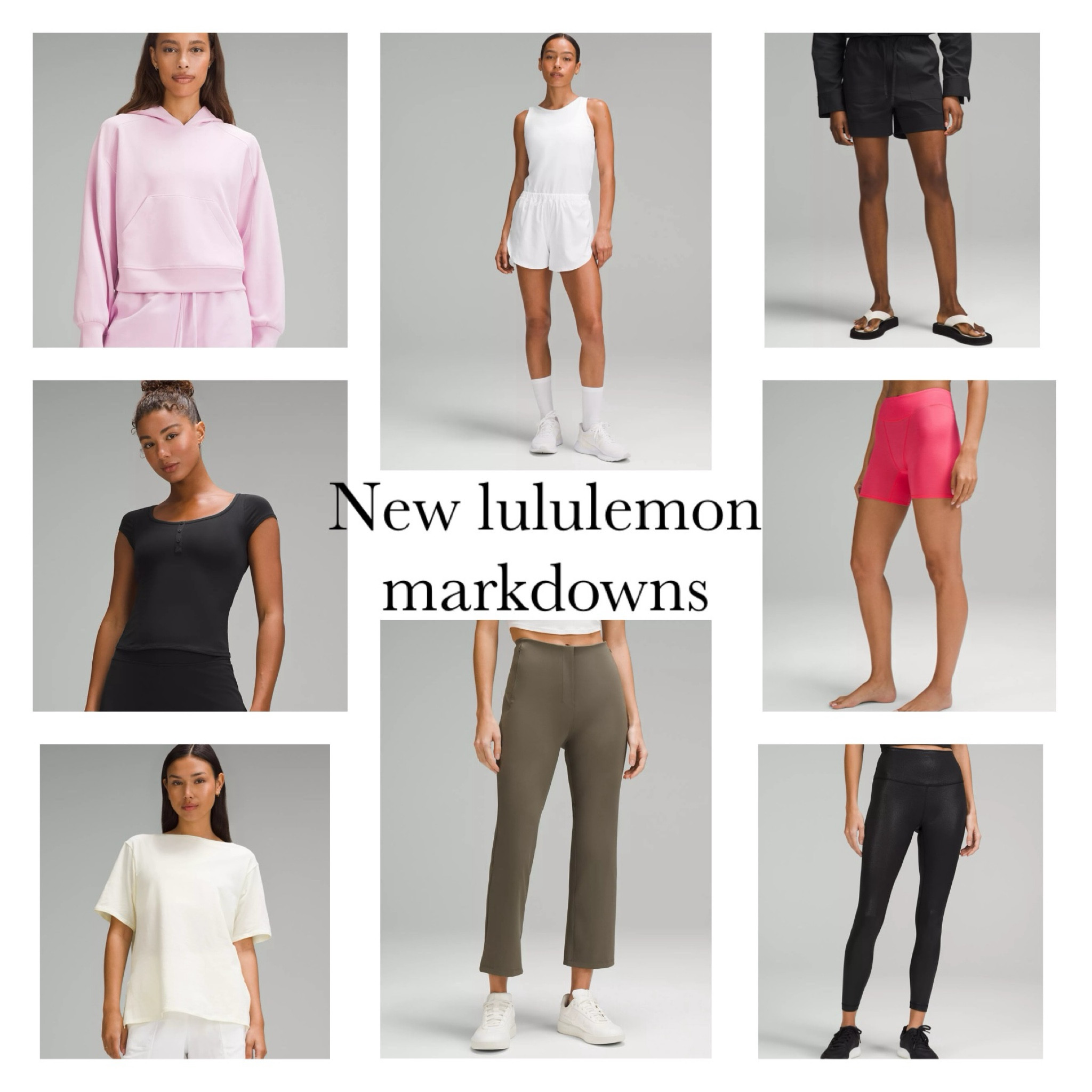 New lululemon markdowns! These prices are #sogood! 

#LTKMidsize #LTKFitness #LTKSaleAlert