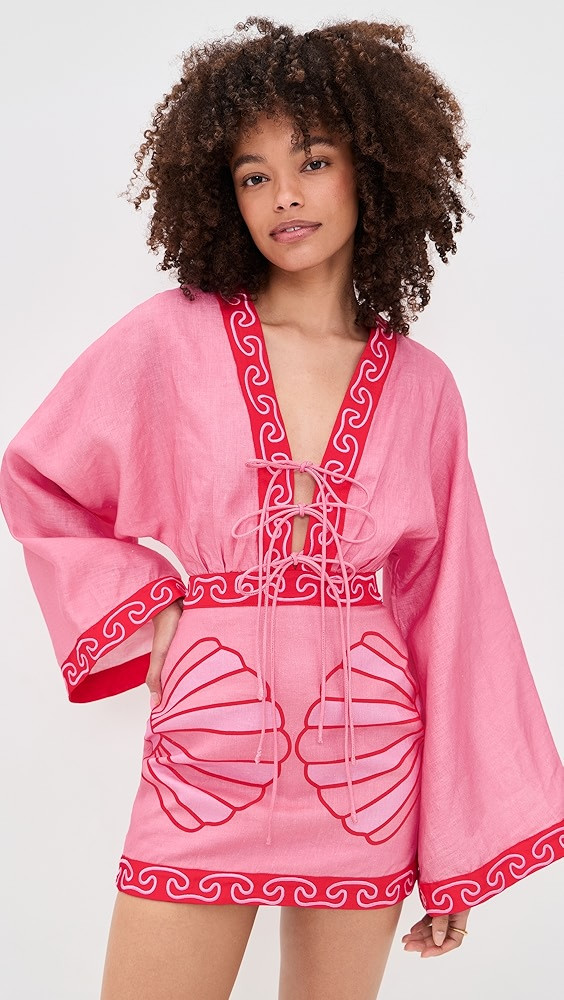 Concha Long Sleeve Mini Dress | Shopbop